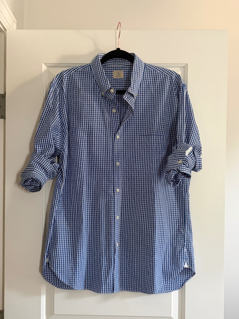 Men's J. Crew Long Sleeve, Button Up Shirt SZ L